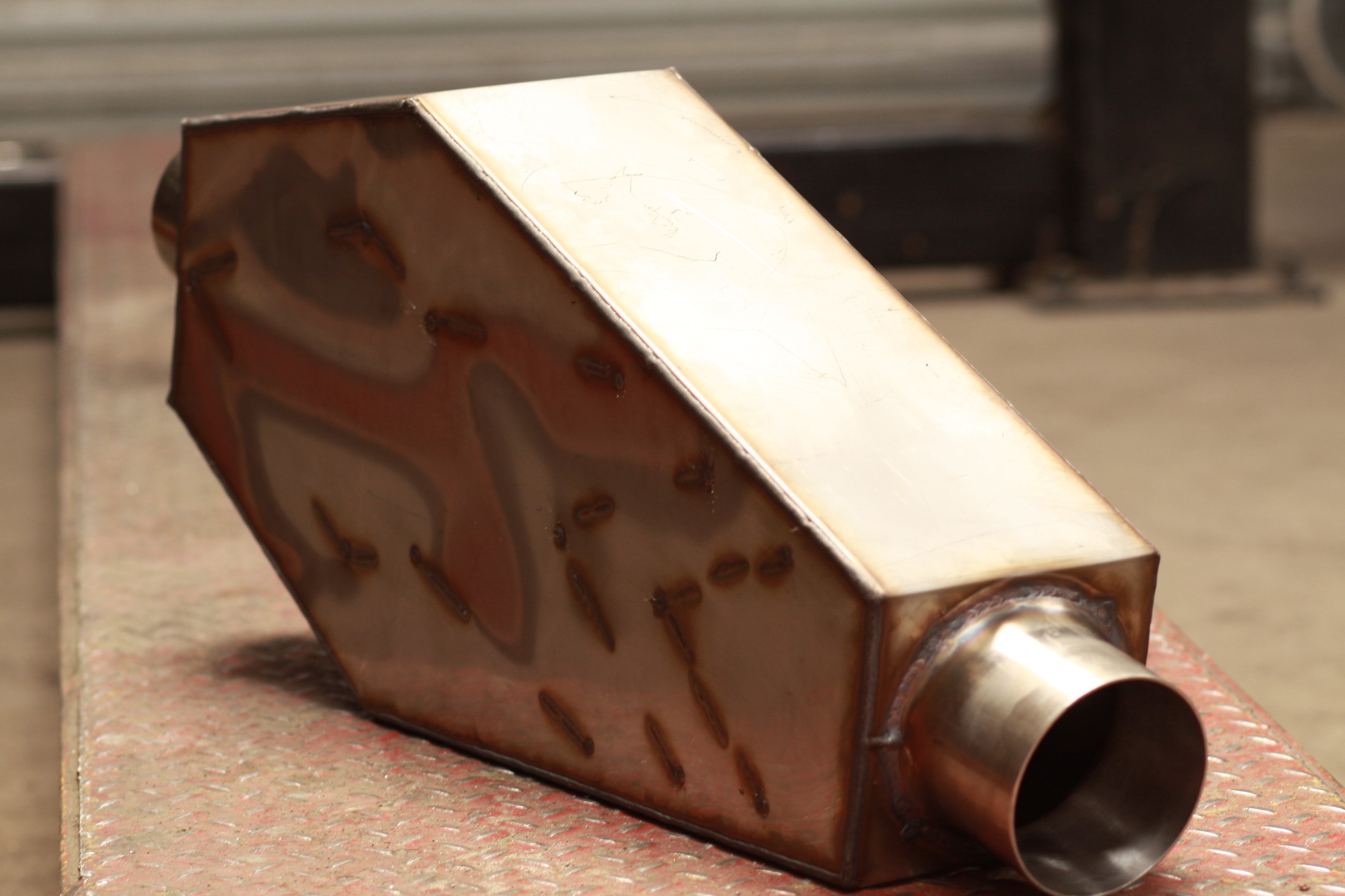 761 diesel coffin muffler