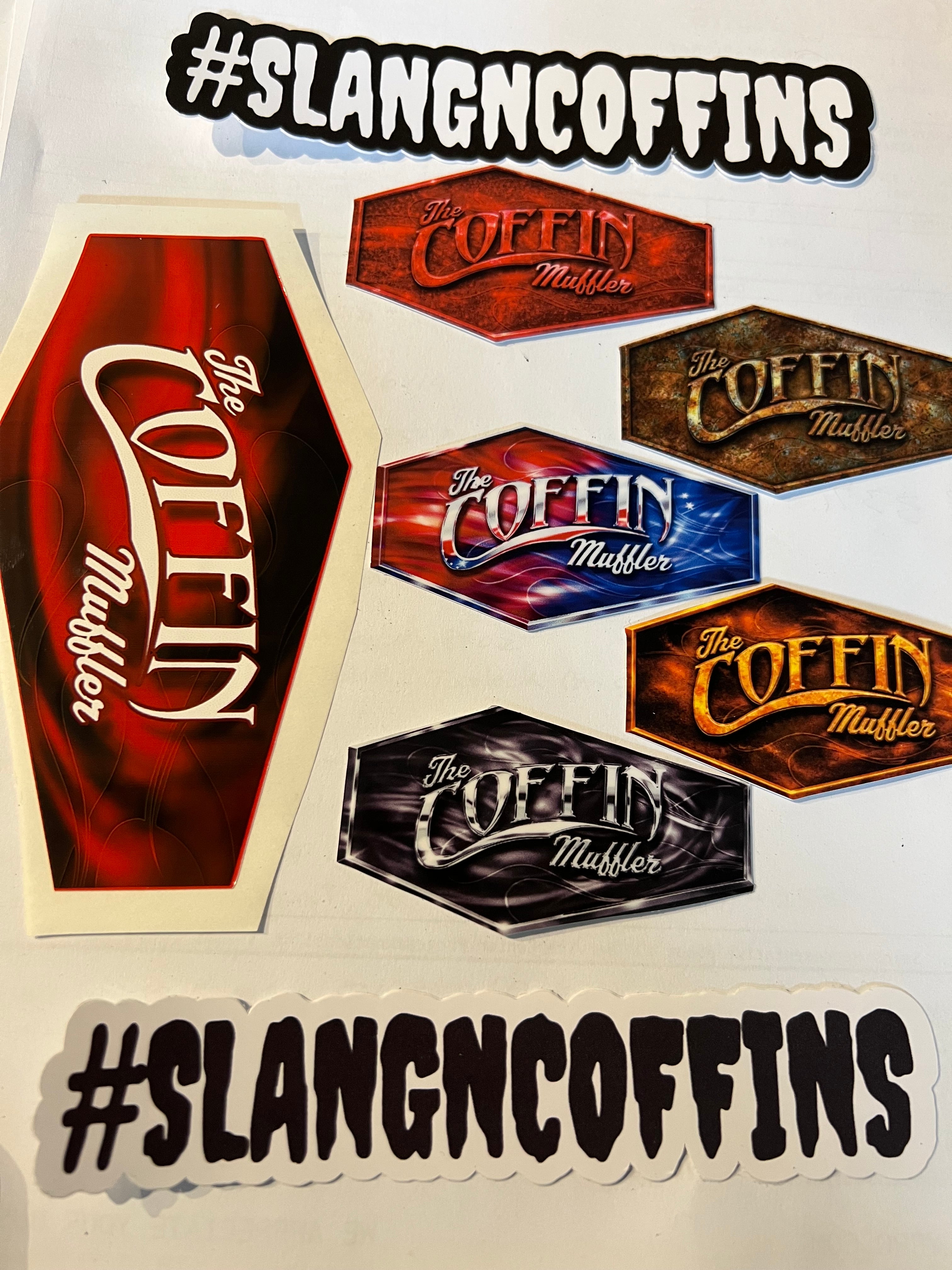 COFFIN STICKER PACK