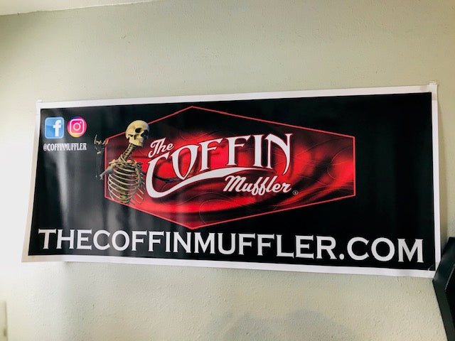 coffin banner