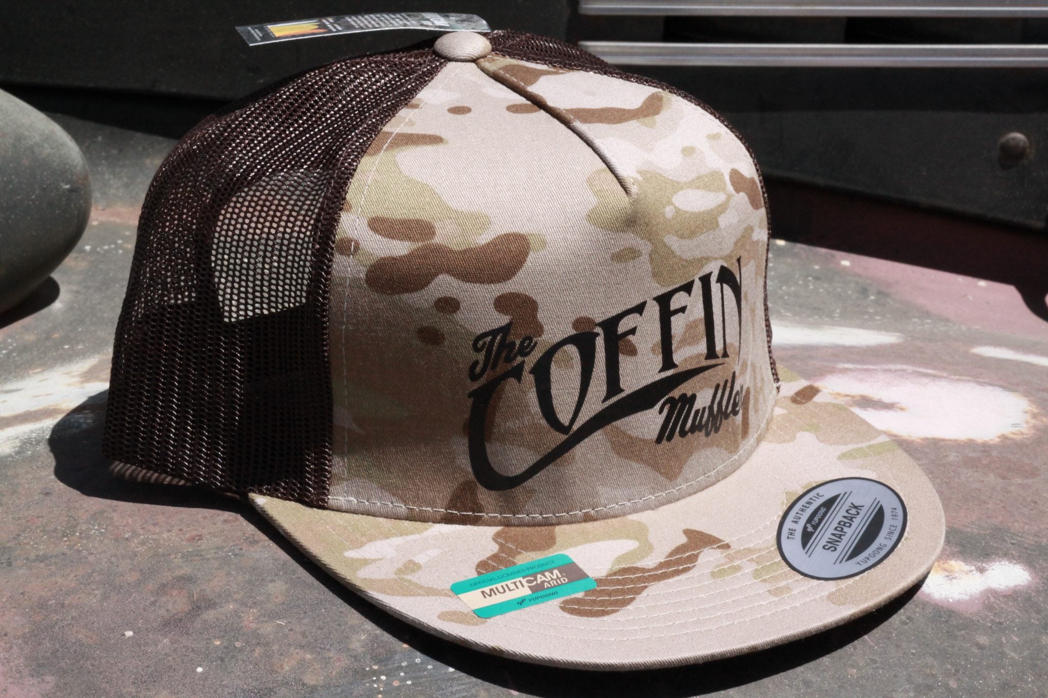 THE COFFIN CAMO HAT