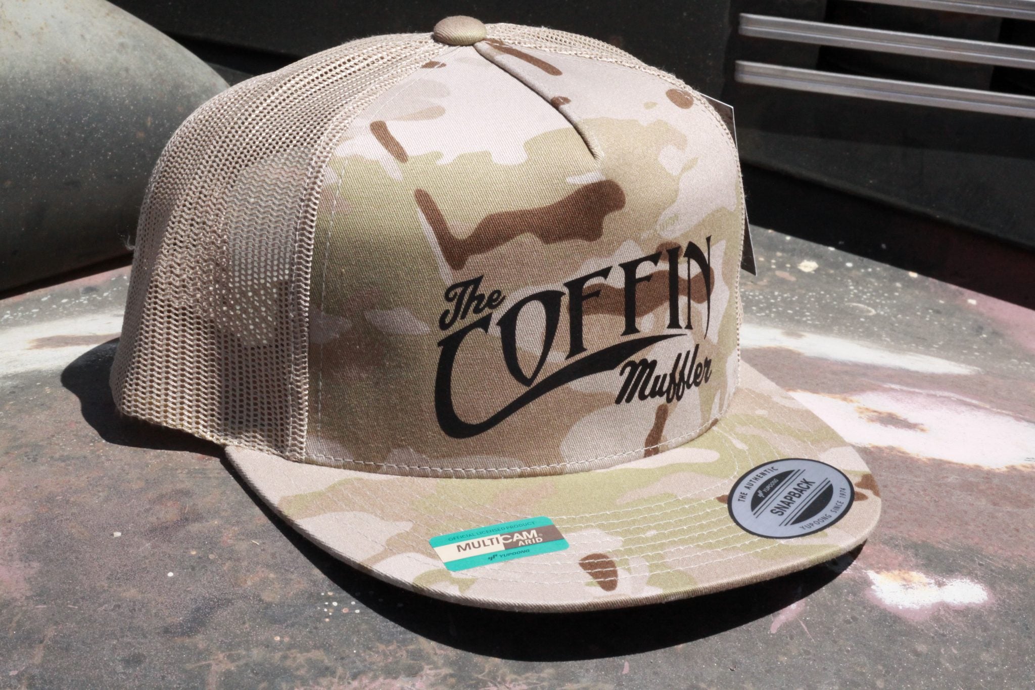 THE COFFIN CAMO HAT