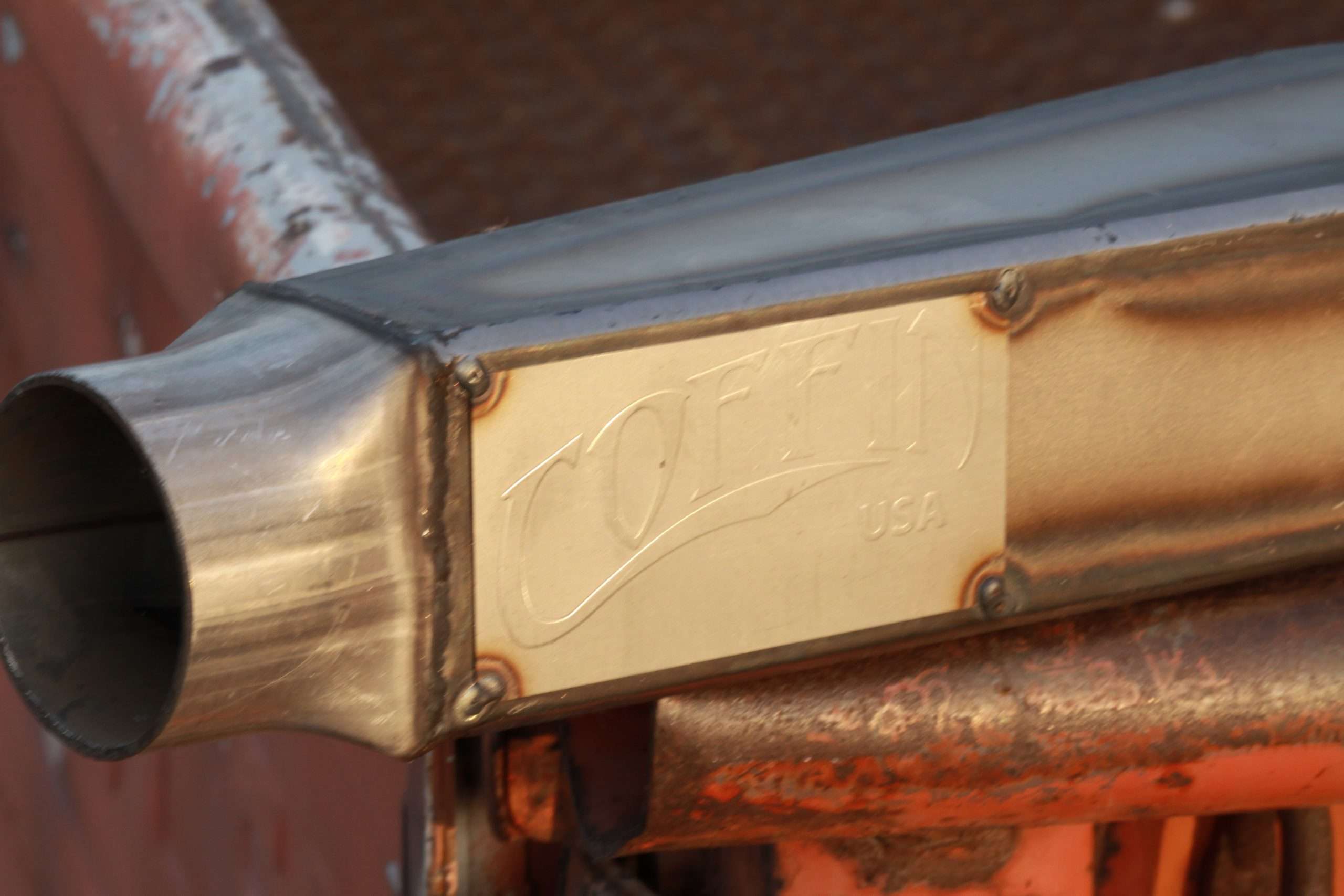 "Pine Box" Coffin muffler®