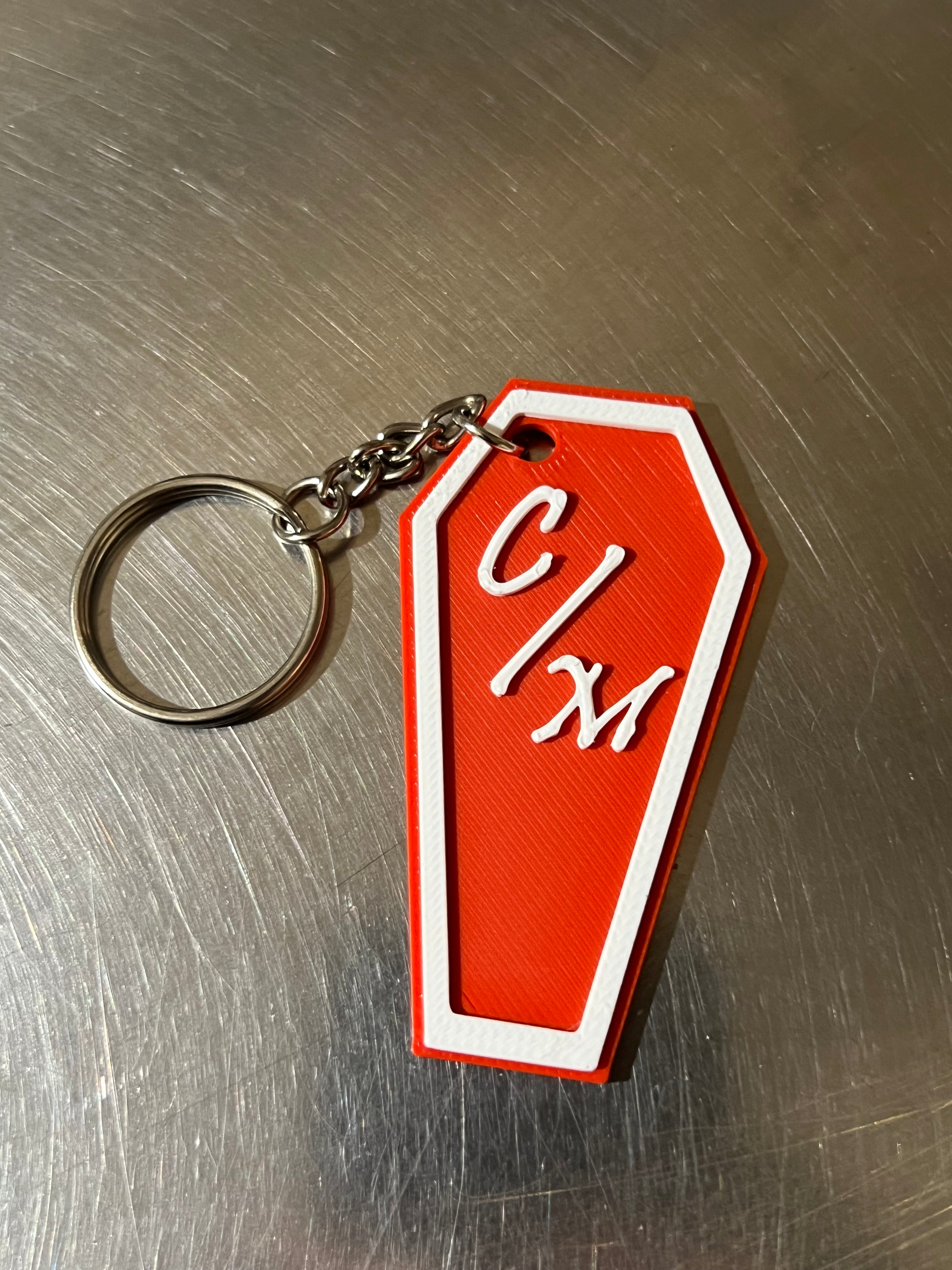 COFFIN KEY CHAIN