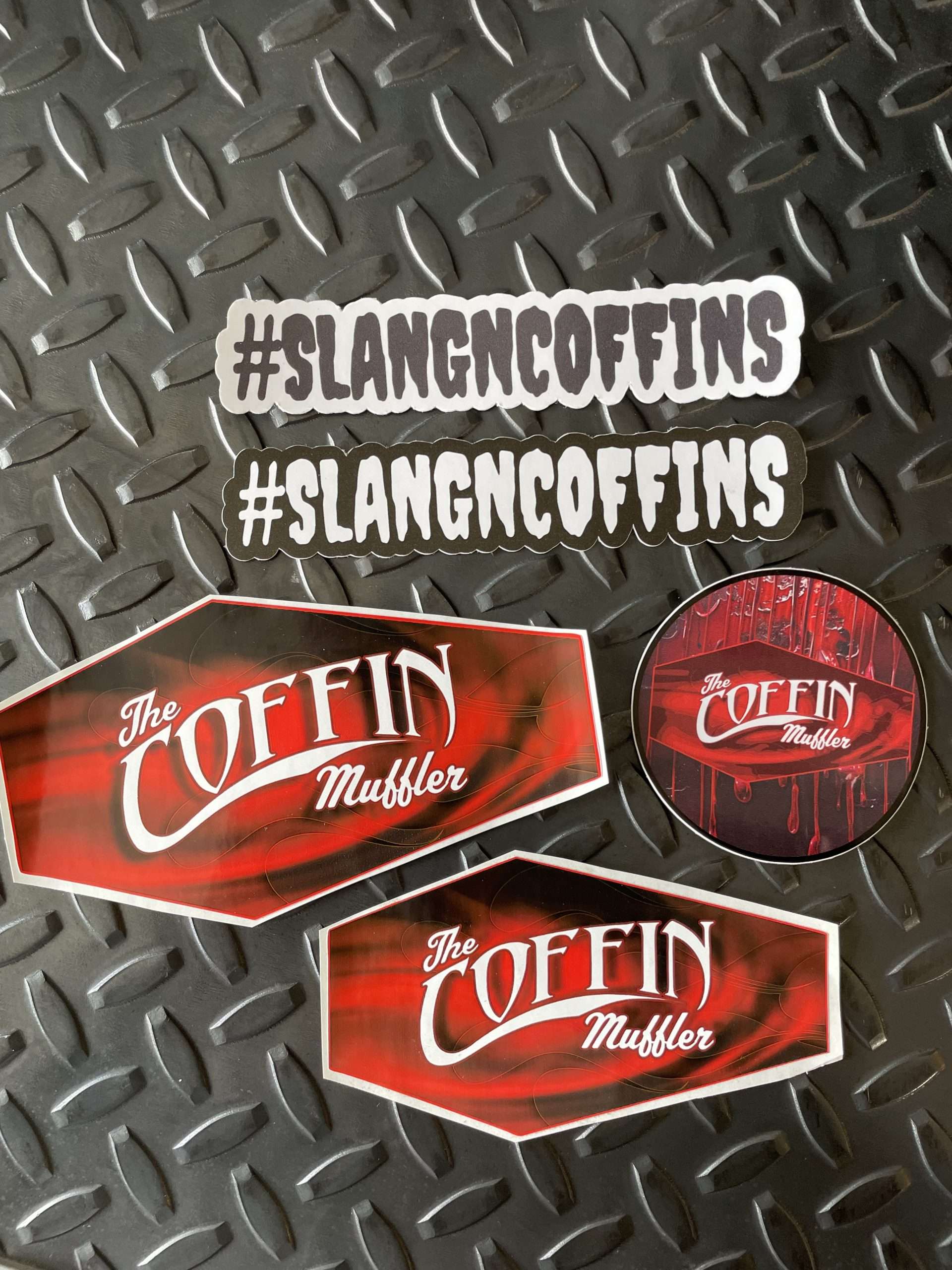 COFFIN STICKER PACK