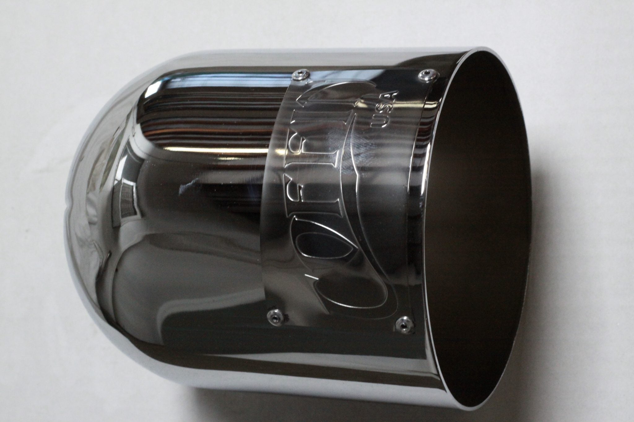 5" Short Chrome coffin tip