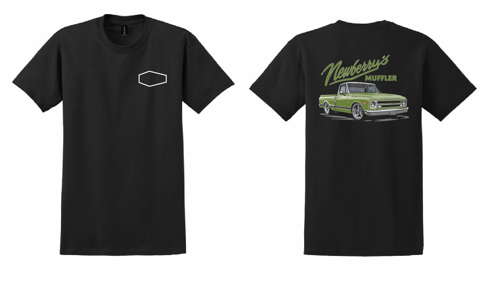 Newberrys muffler green c10